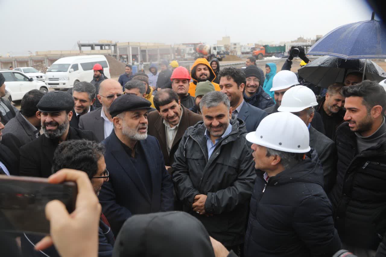 ✅بازدید وزیر کشور از روند احداث بوستان شهر