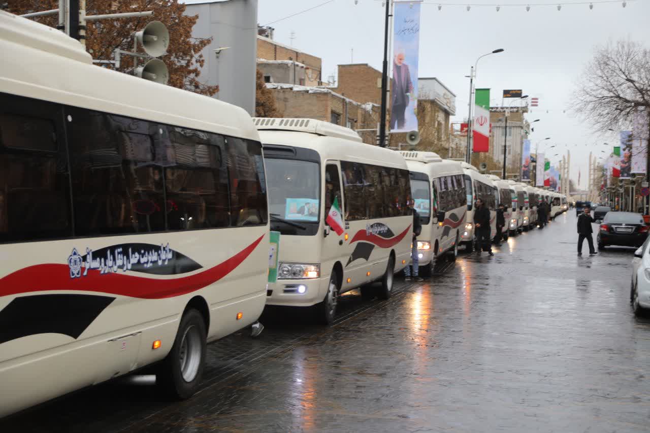 ۳۶ دستگاه مینی بوس به ناوگان عمومی زنجان افزوده شد